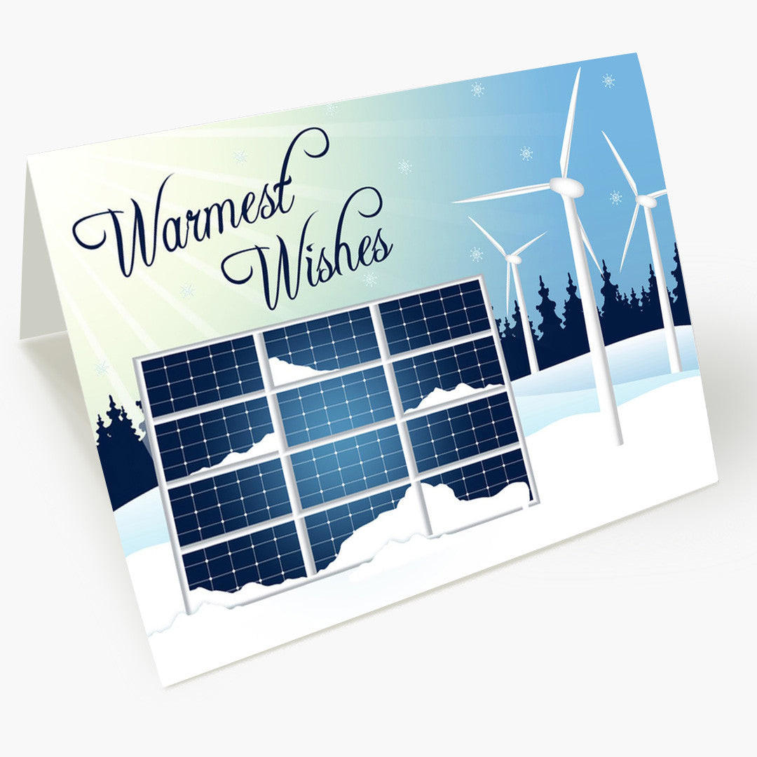 Sun and Wind Holiday Card