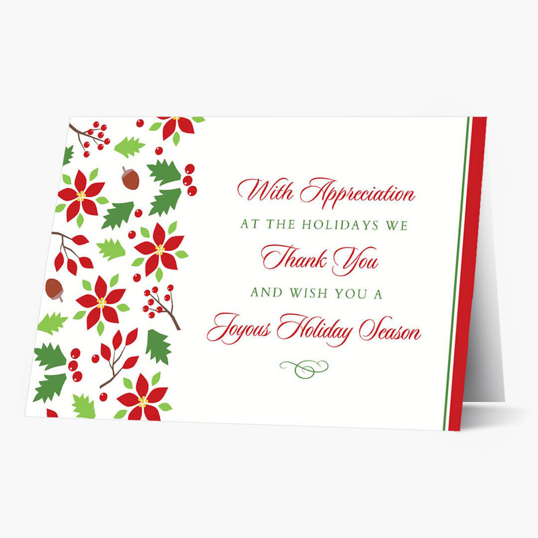 Sweet Appreciation Christmas Card
