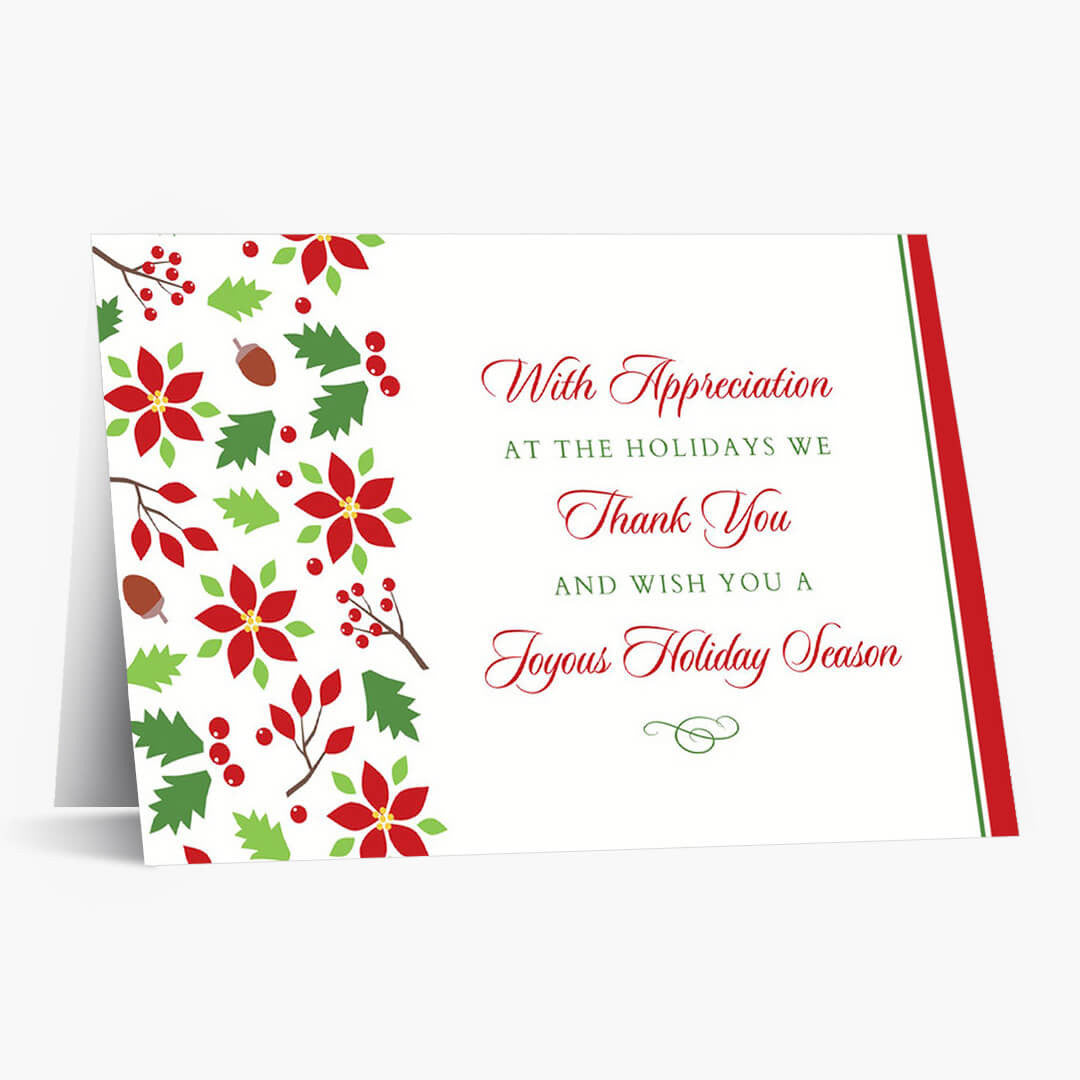 Sweet Appreciation Christmas Card