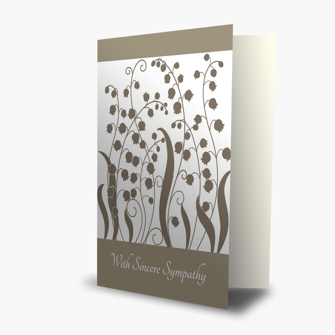 Sympathy Silhouette Card
