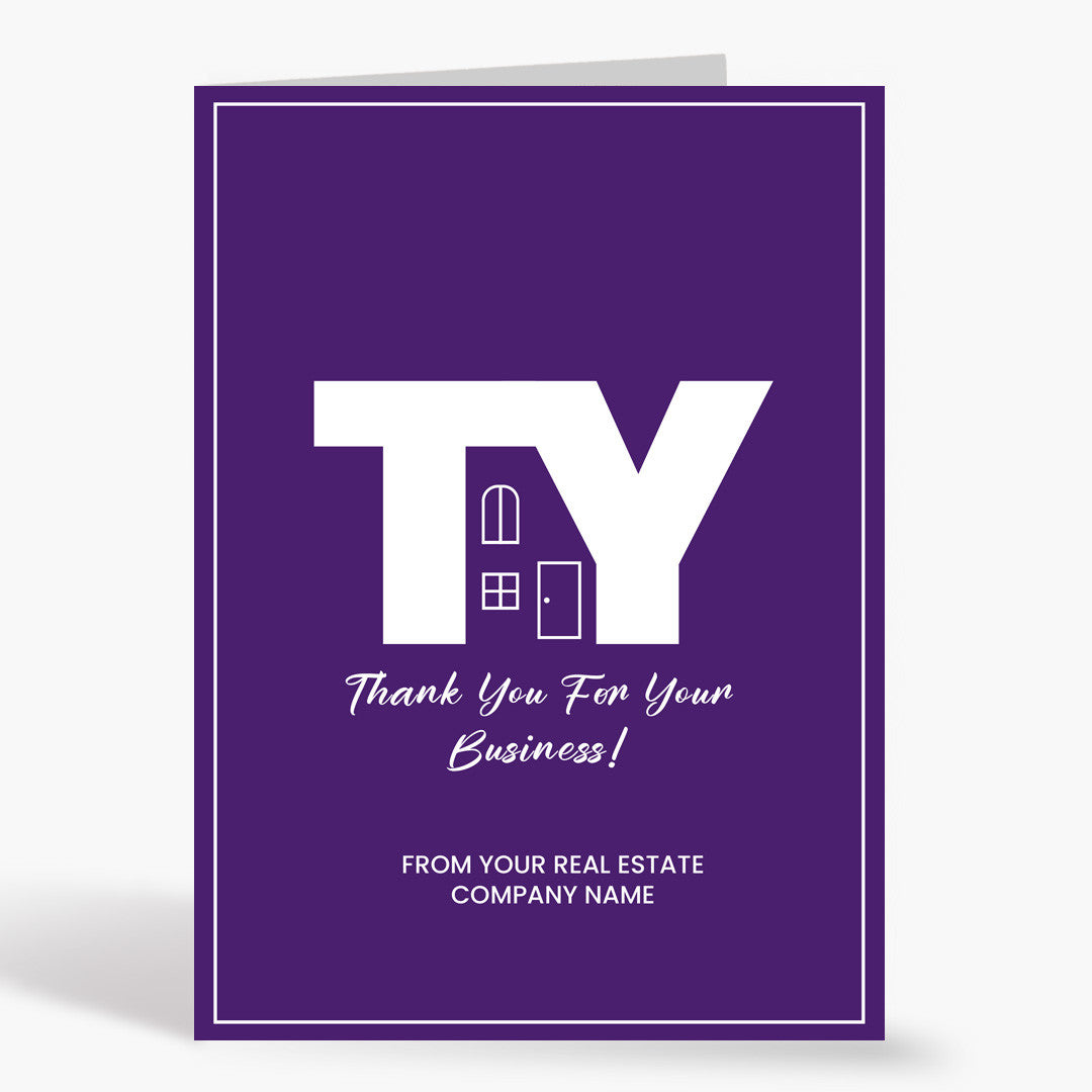 TY House Thank You Card