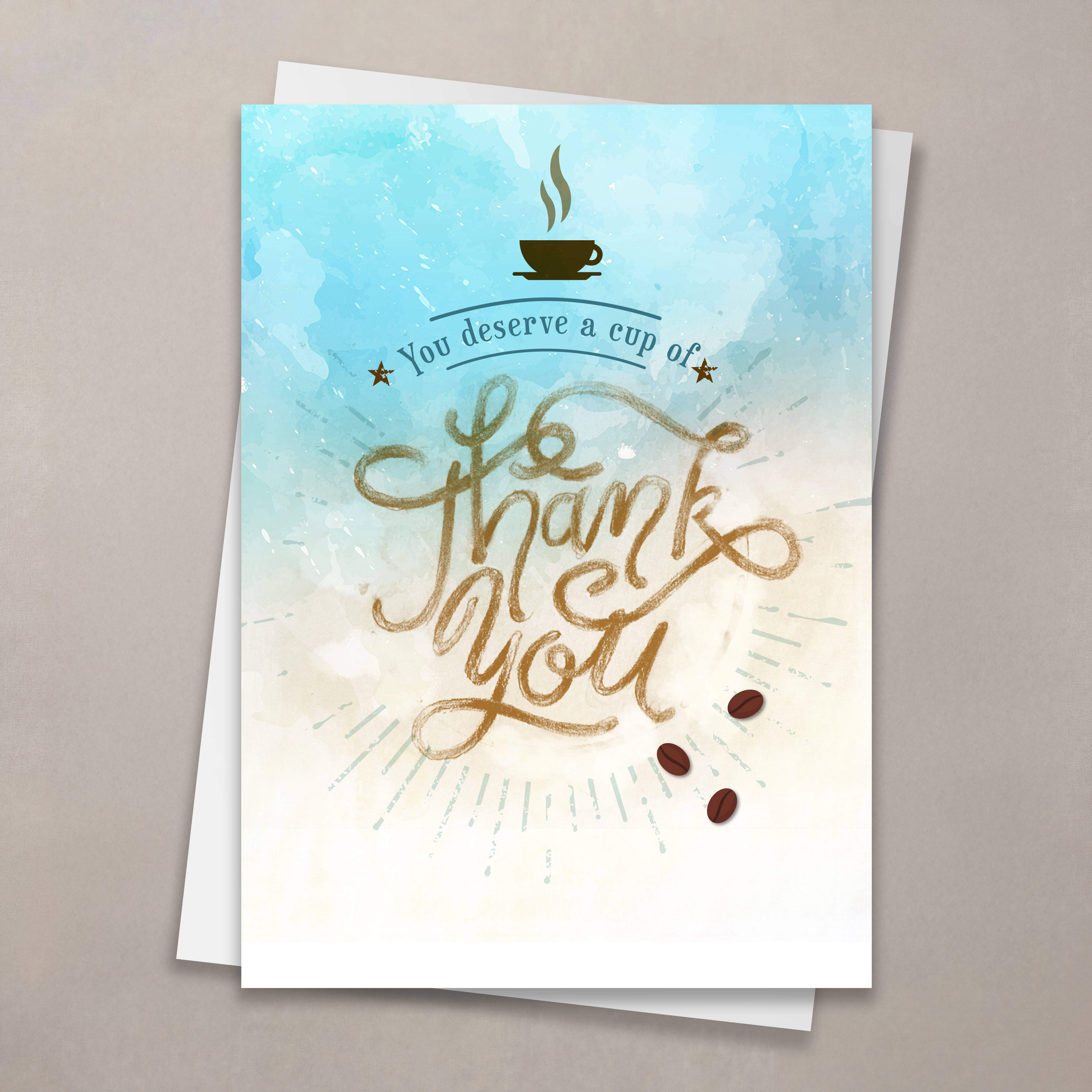 Thank You - Coffee Card