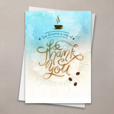Thank You - Coffee Card