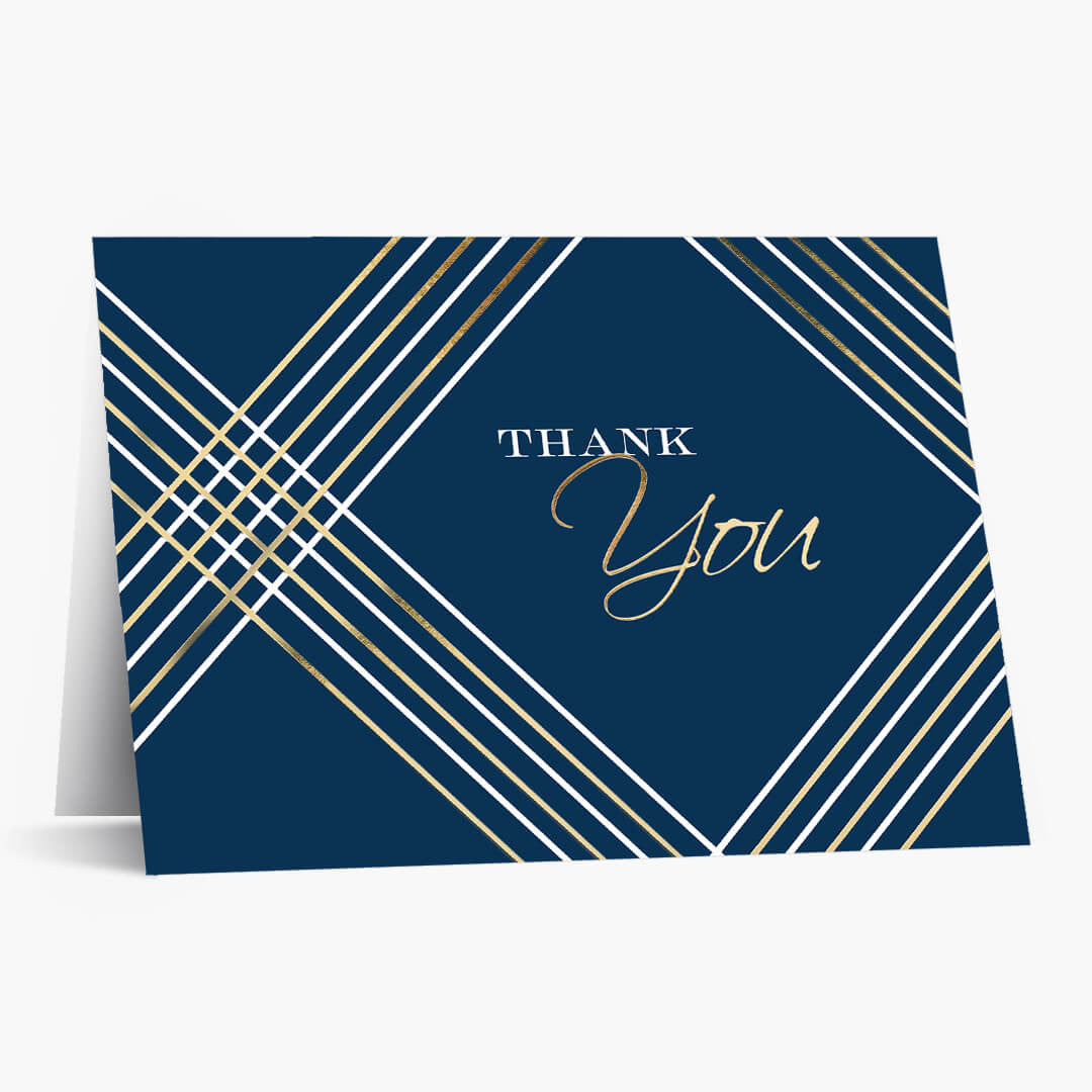 Thank You Geometric Card