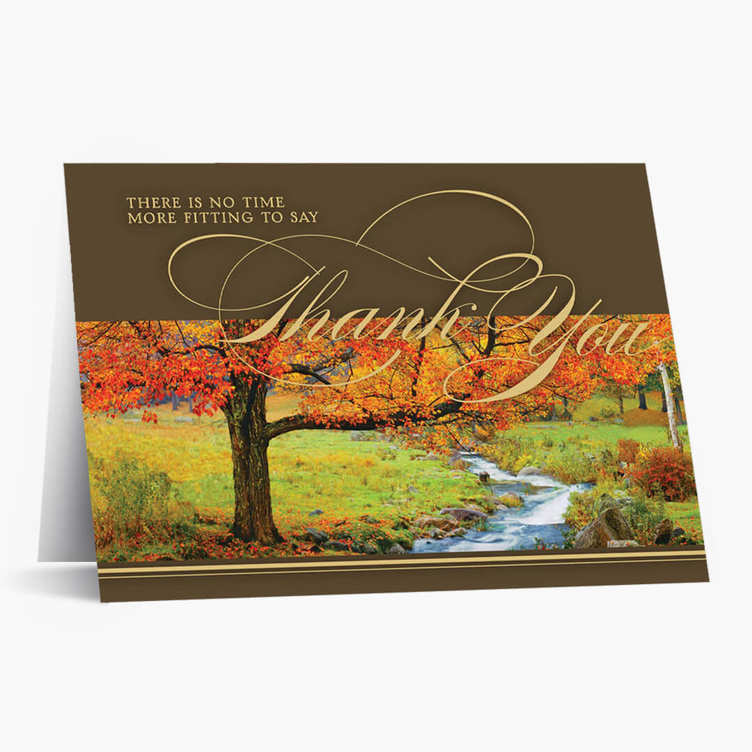 Thanksgiving Sentiment Card