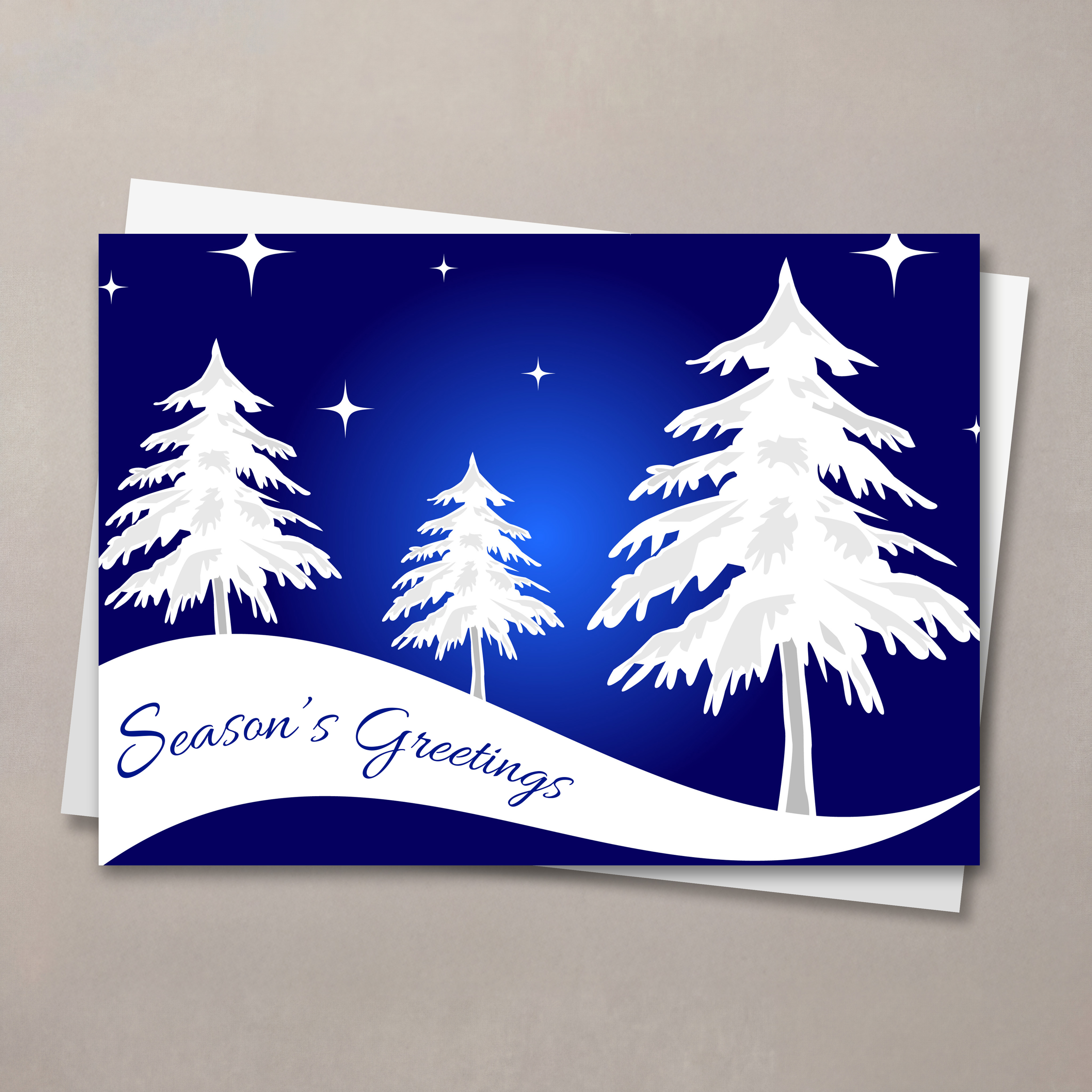 Tranquility Season's Greetings Card