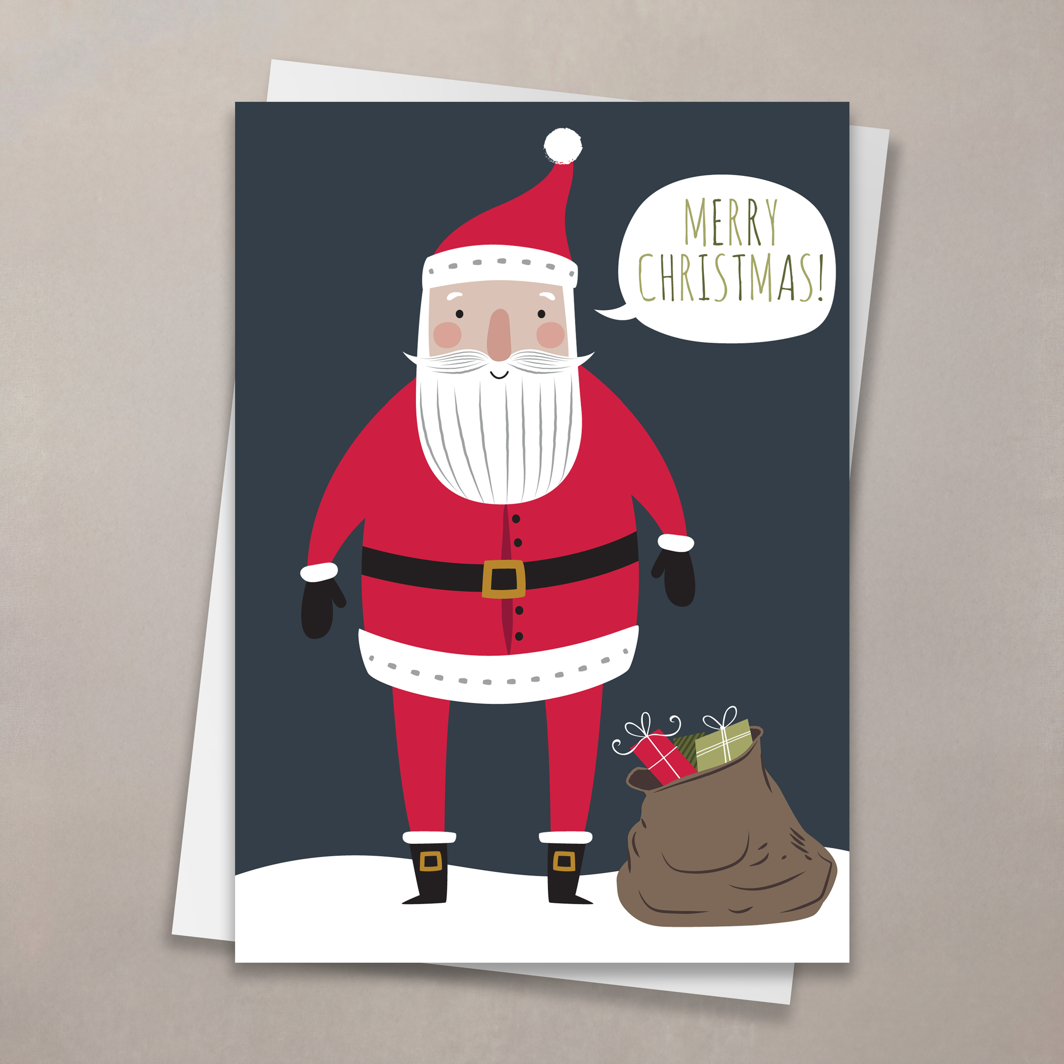 Trendy Santa