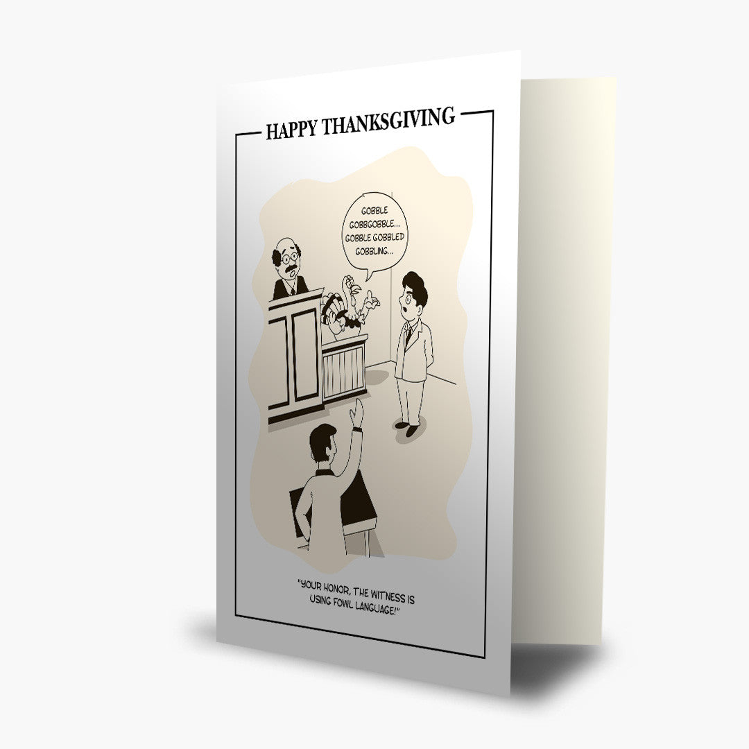 Tur-Key Witness Thanksgiving Card