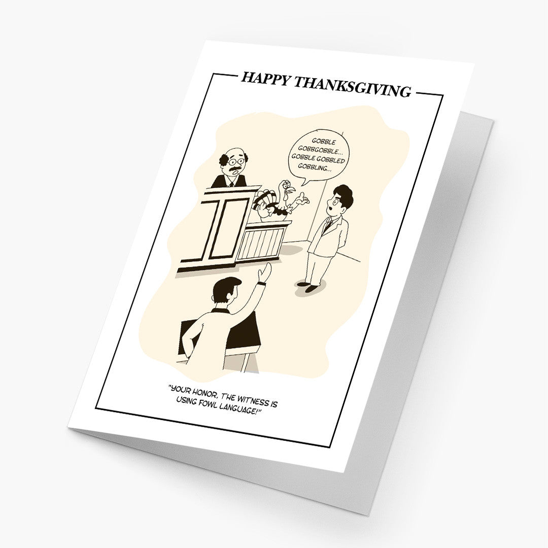 Tur-Key Witness Thanksgiving Card