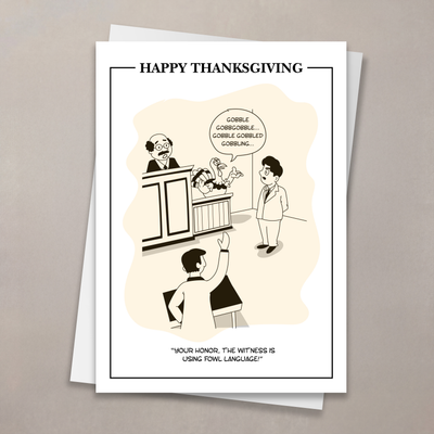 Tur-Key Witness Thanksgiving Card