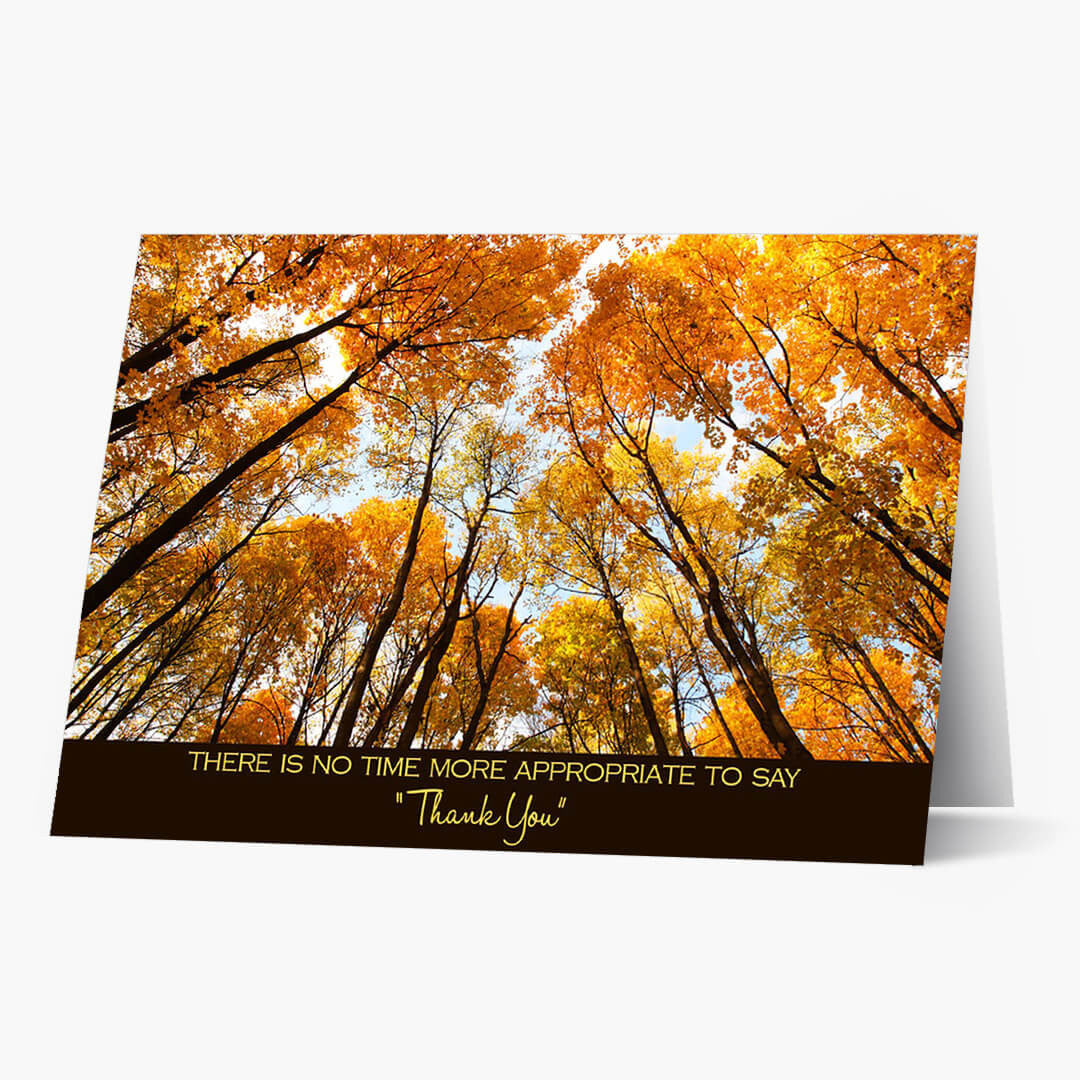 Upward Business Thanksgiving Card