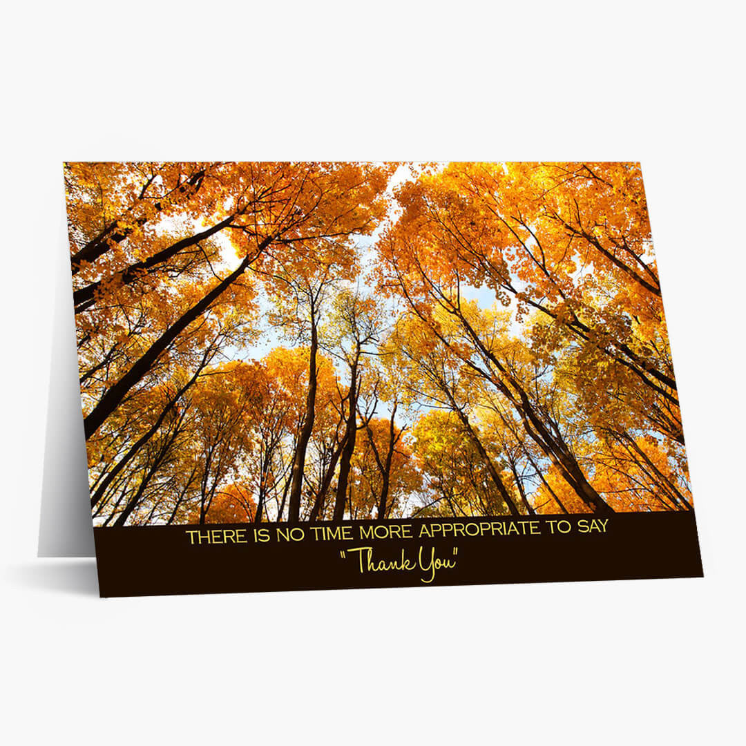 Upward Business Thanksgiving Card