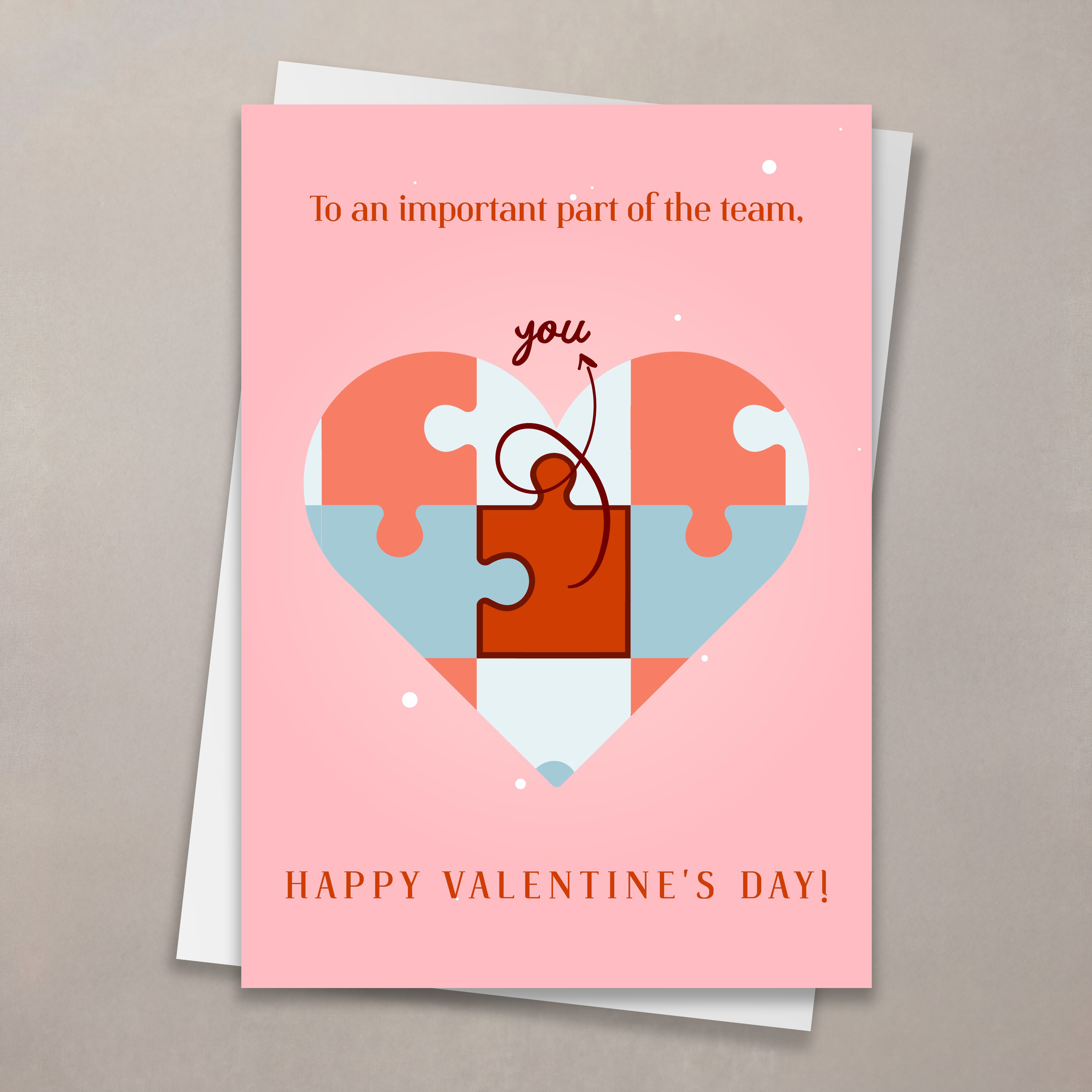 Valentine's Business Card