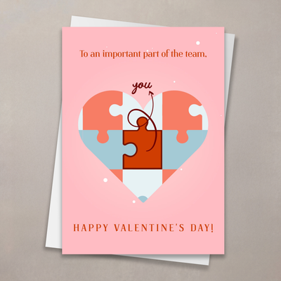 Valentine's Business Card