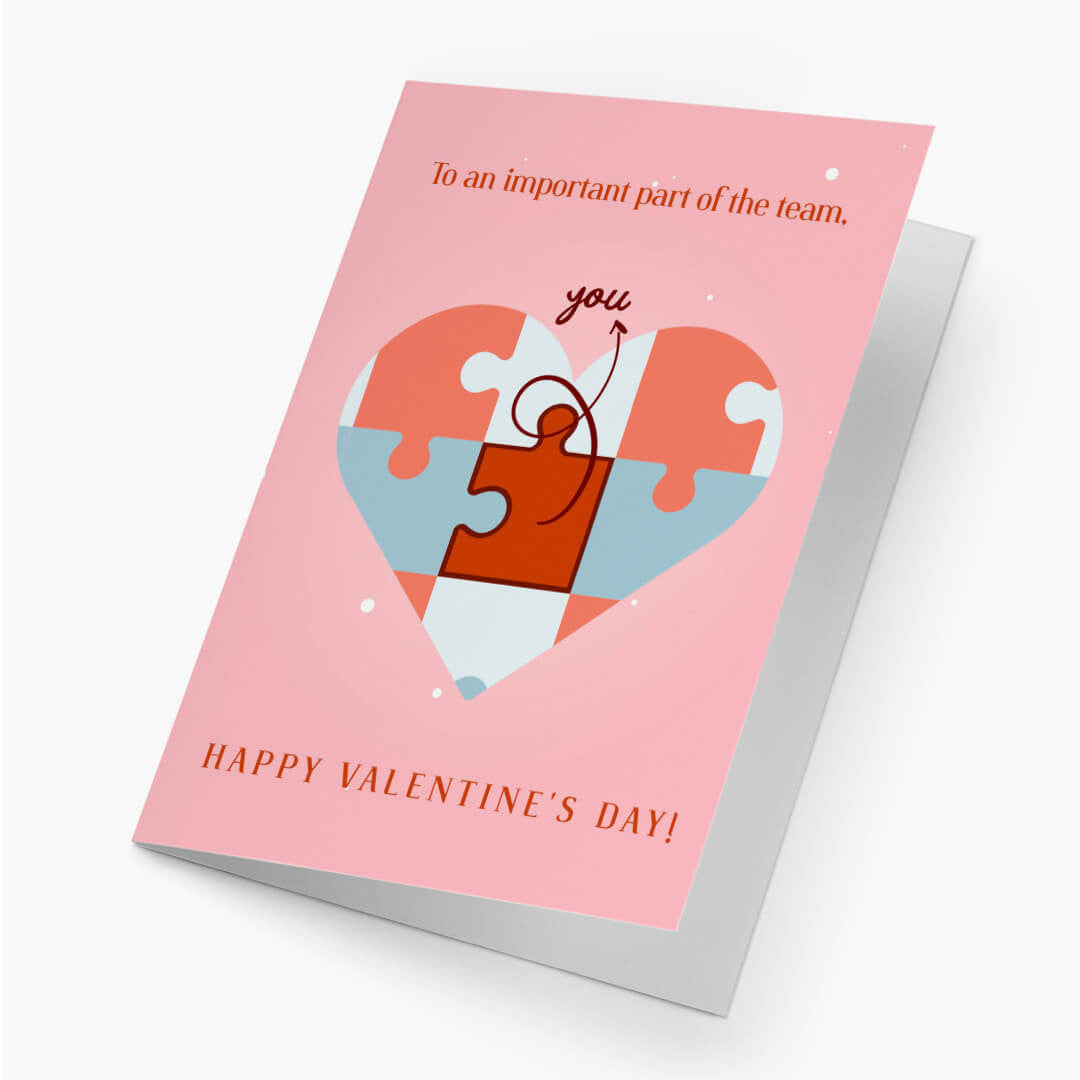 Valentine's Business Card