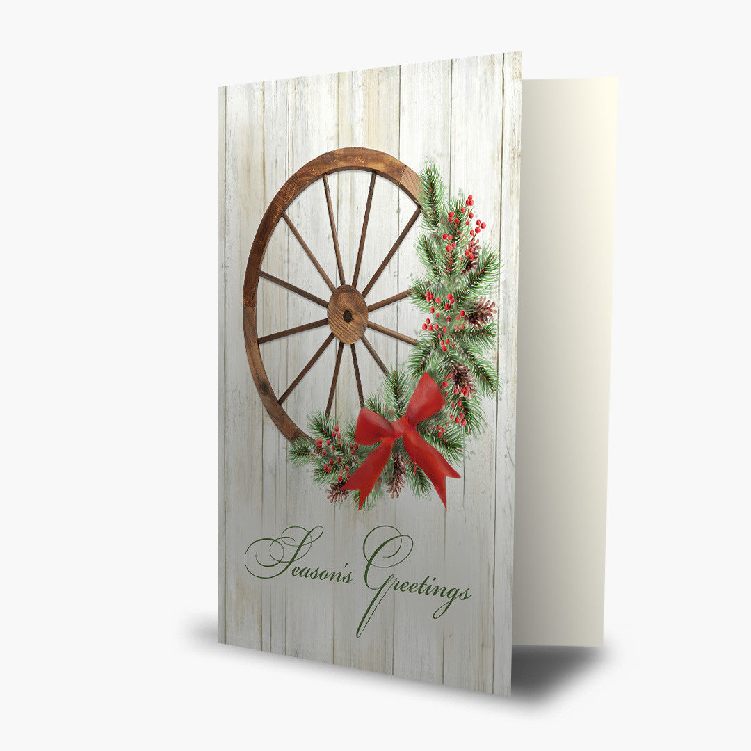 Wagon Wheel Wreath