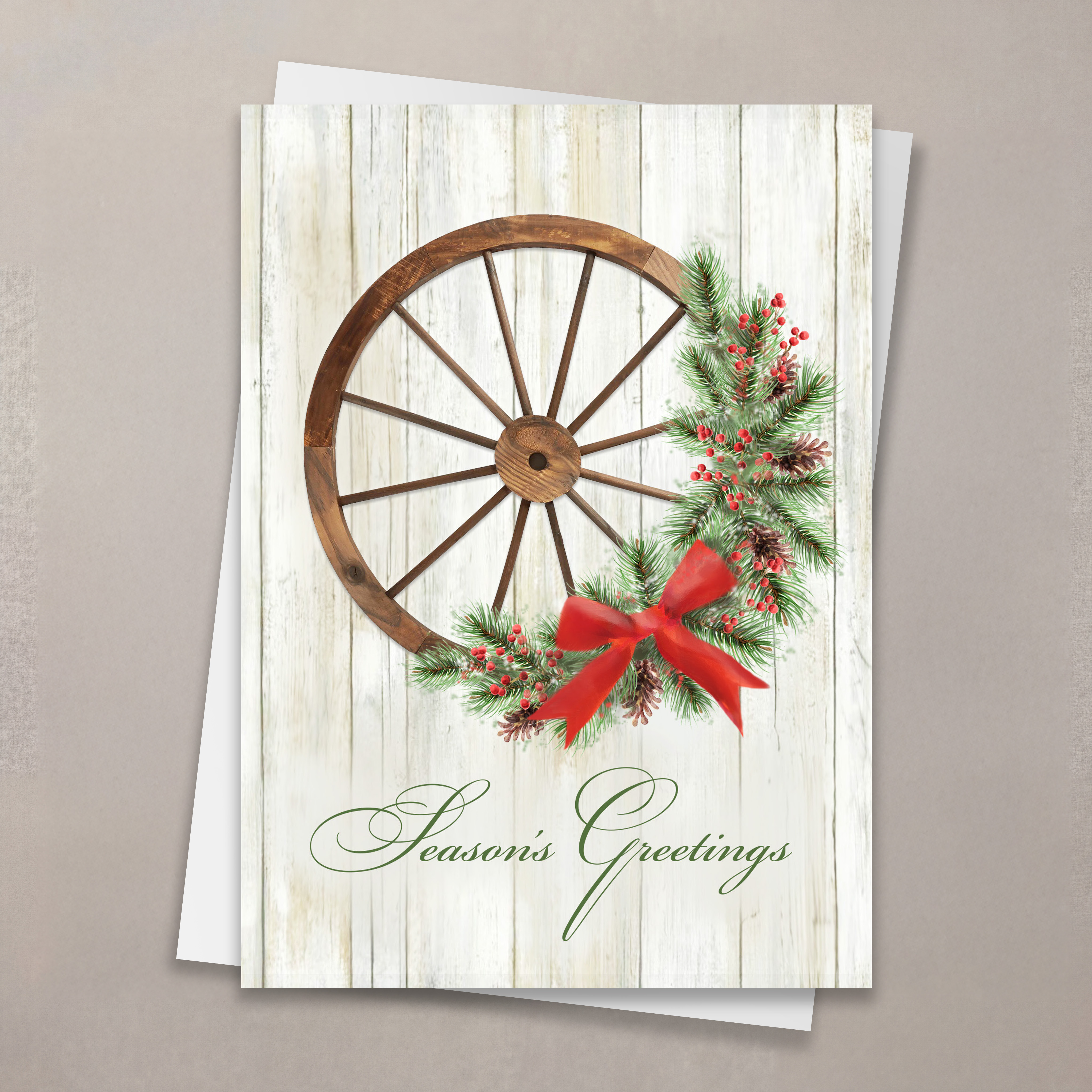 Wagon Wheel Wreath