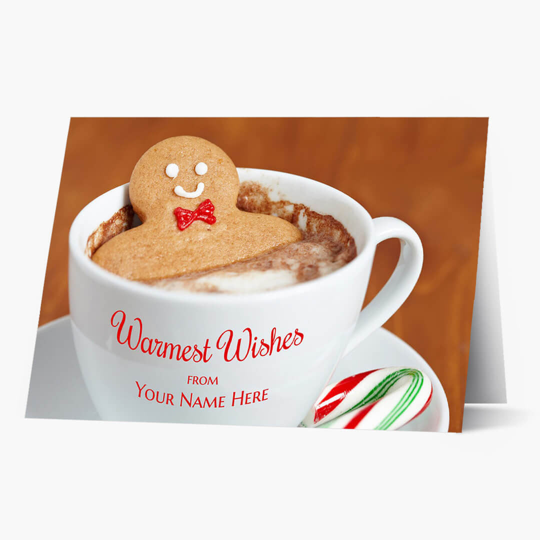 Warm Cocoa Wishes Holiday Card