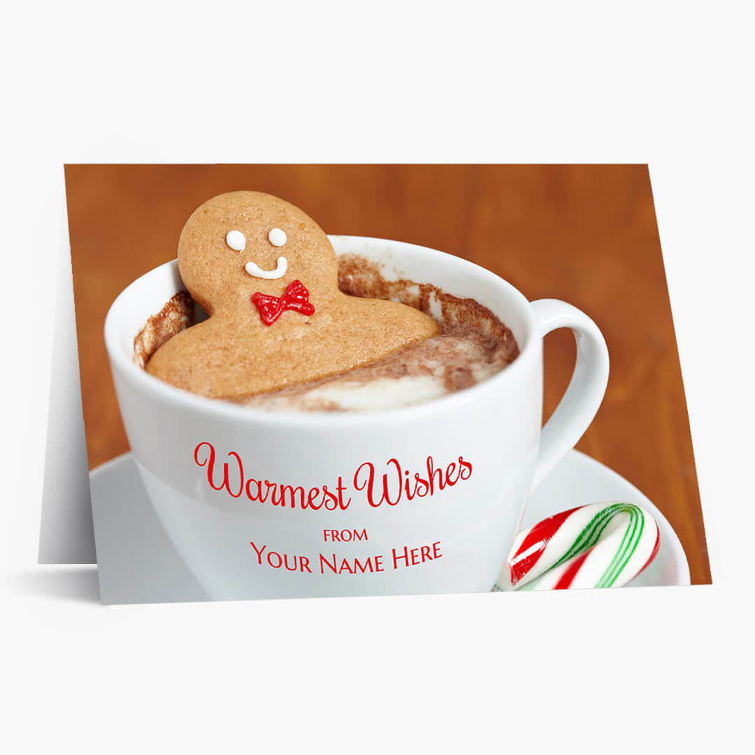 Warm Cocoa Wishes Holiday Card