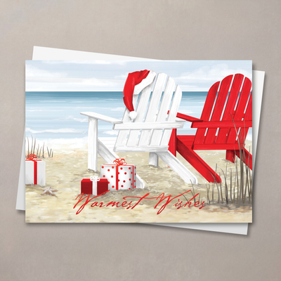 Warm Water Wishes Christmas Card