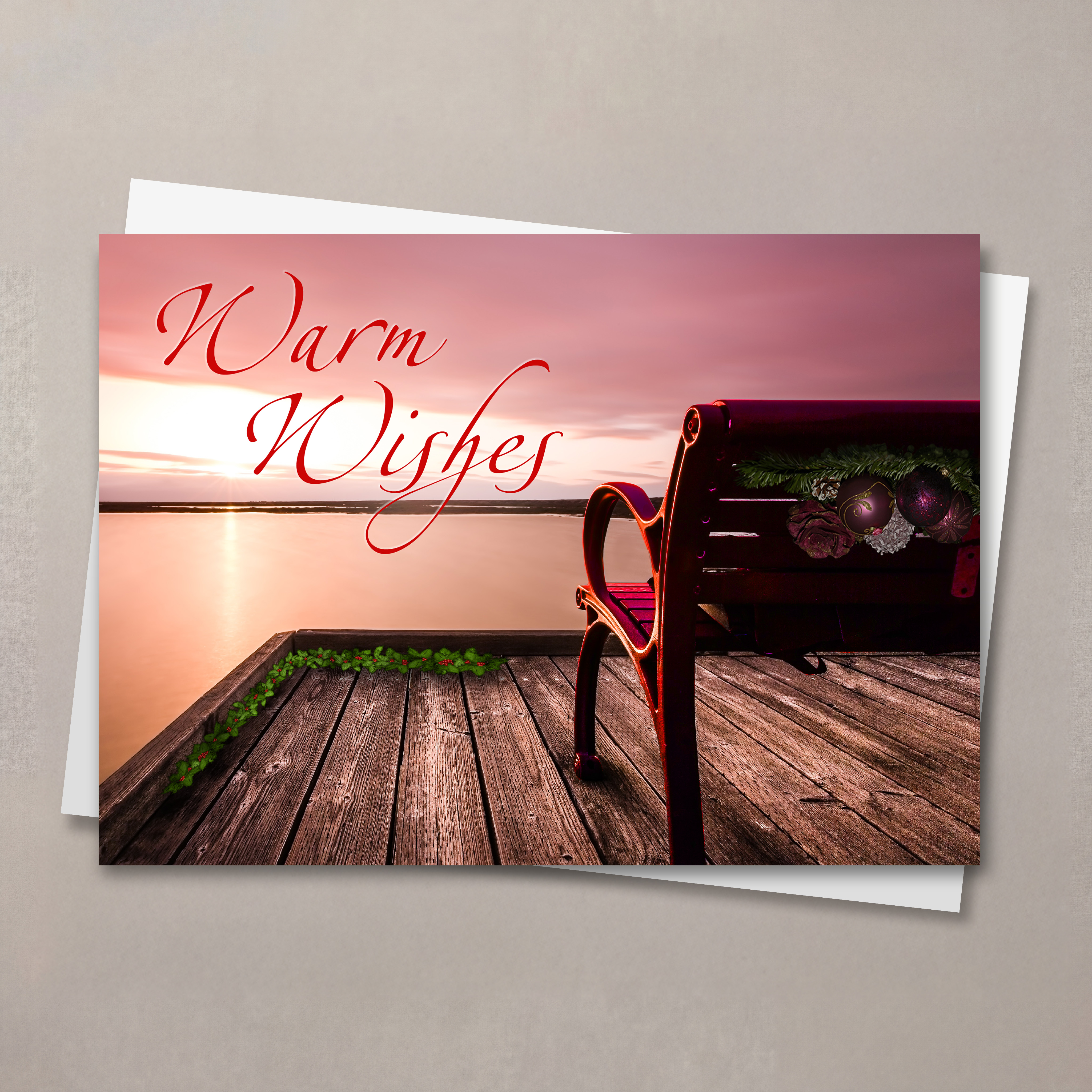 Warmest Wishes Christmas Card