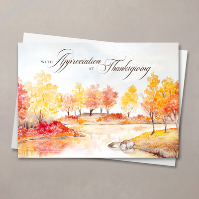 Watercolor Thanksgiving