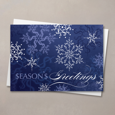 Wealth of Snowflakes Holiday Card