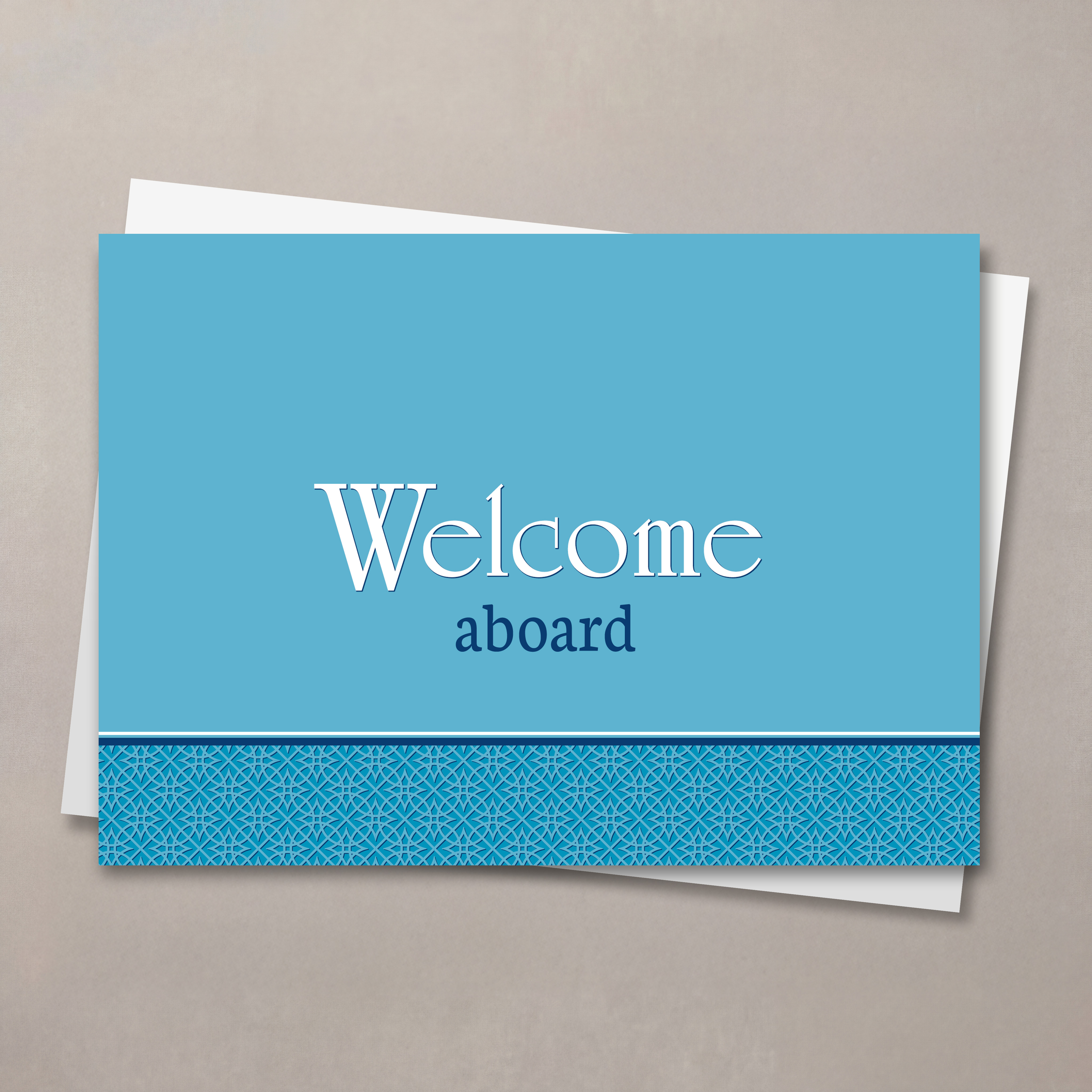 Welcome Aboard Card
