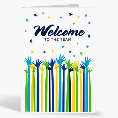 Welcome To The Team Card