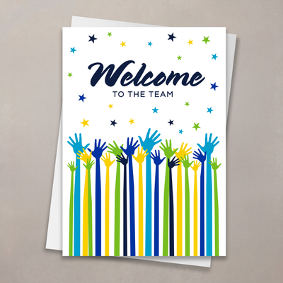 Welcome To The Team Card