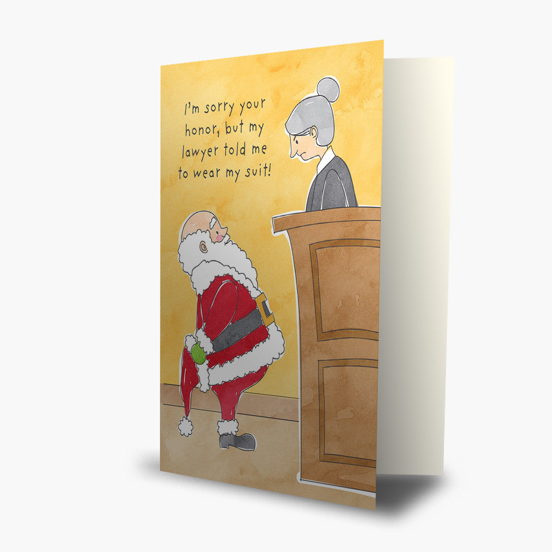 Well Dressed Holiday Card