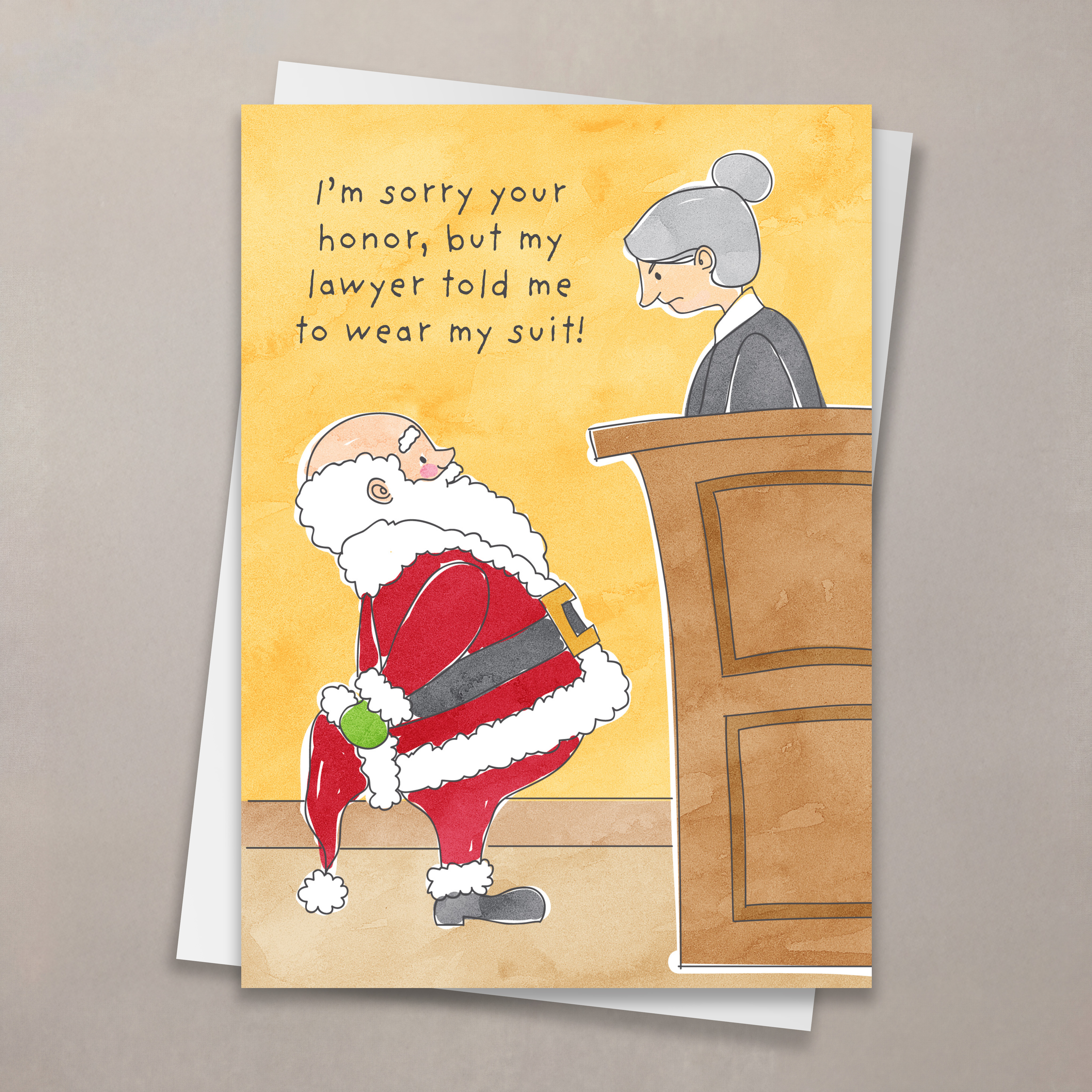 Well Dressed Holiday Card