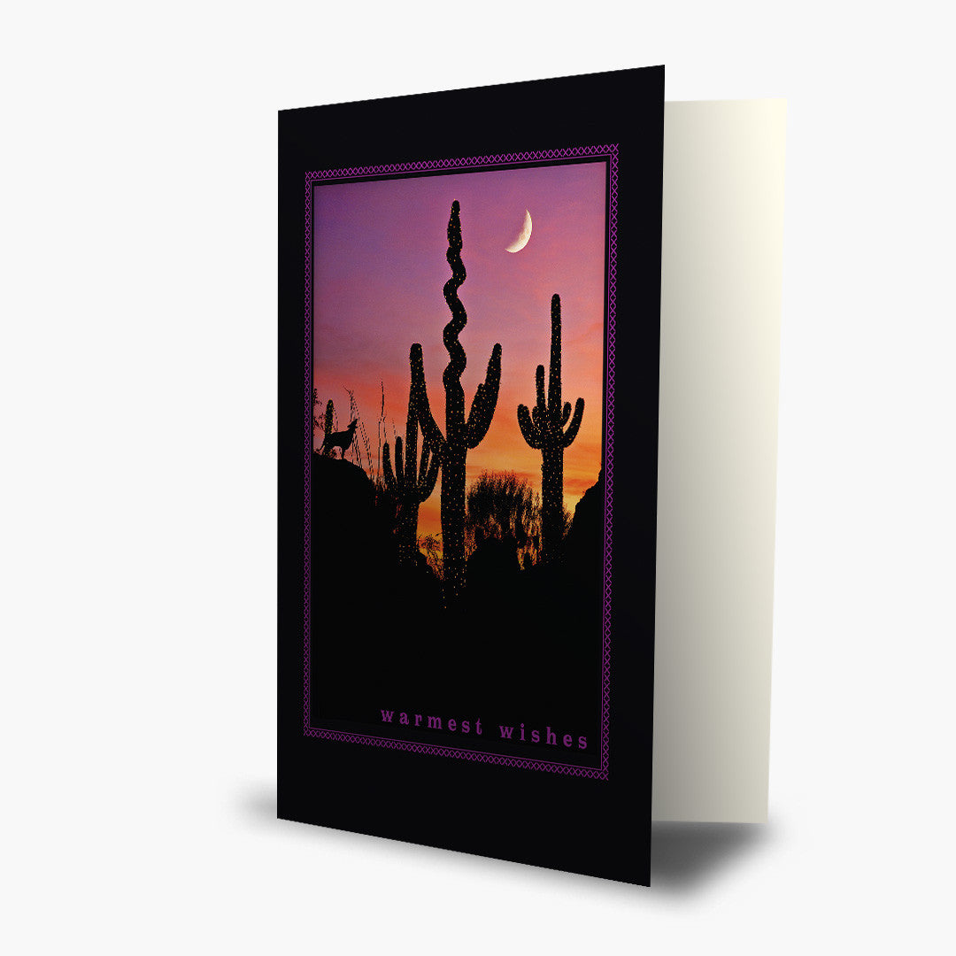 Desert Scene Holiday Card