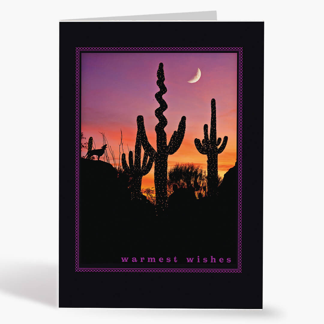 Desert Scene Holiday Card