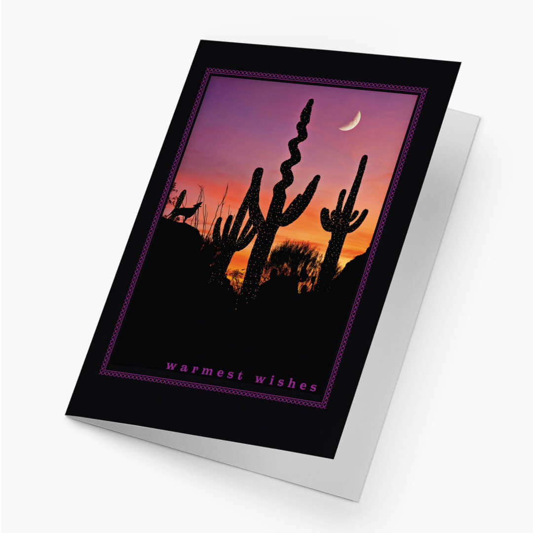 Desert Scene Holiday Card