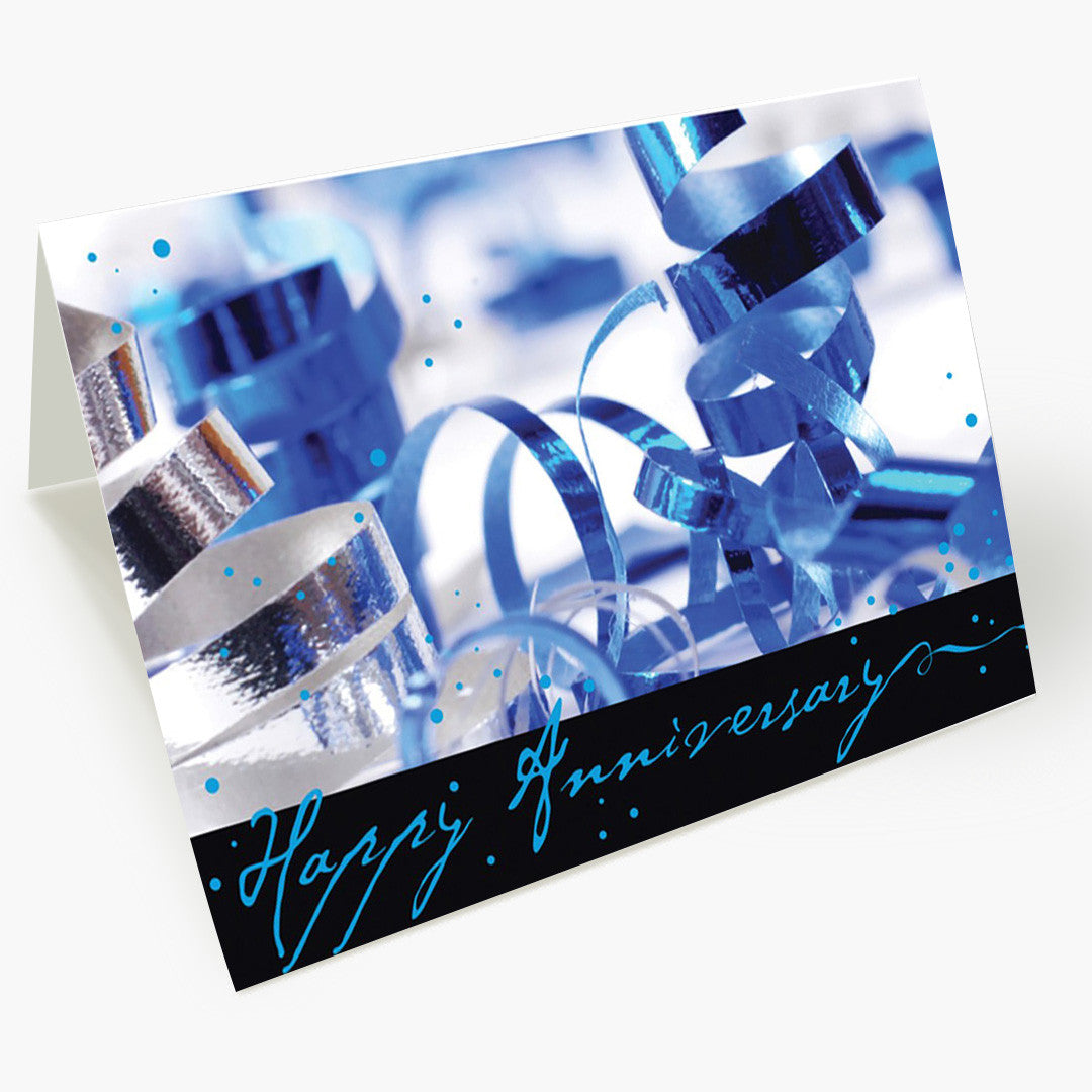 Wild Ribbon Anniversary Card