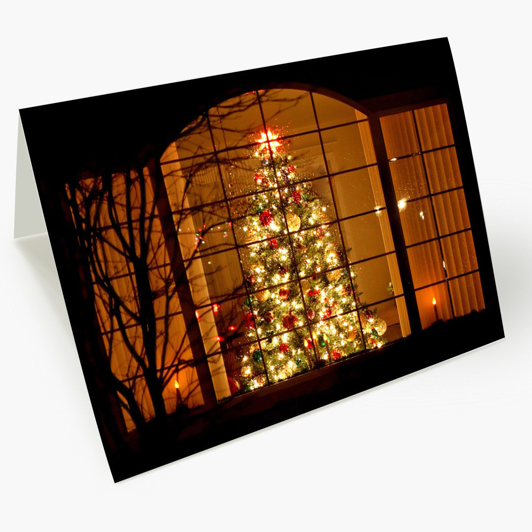 Window Glow Christmas Card