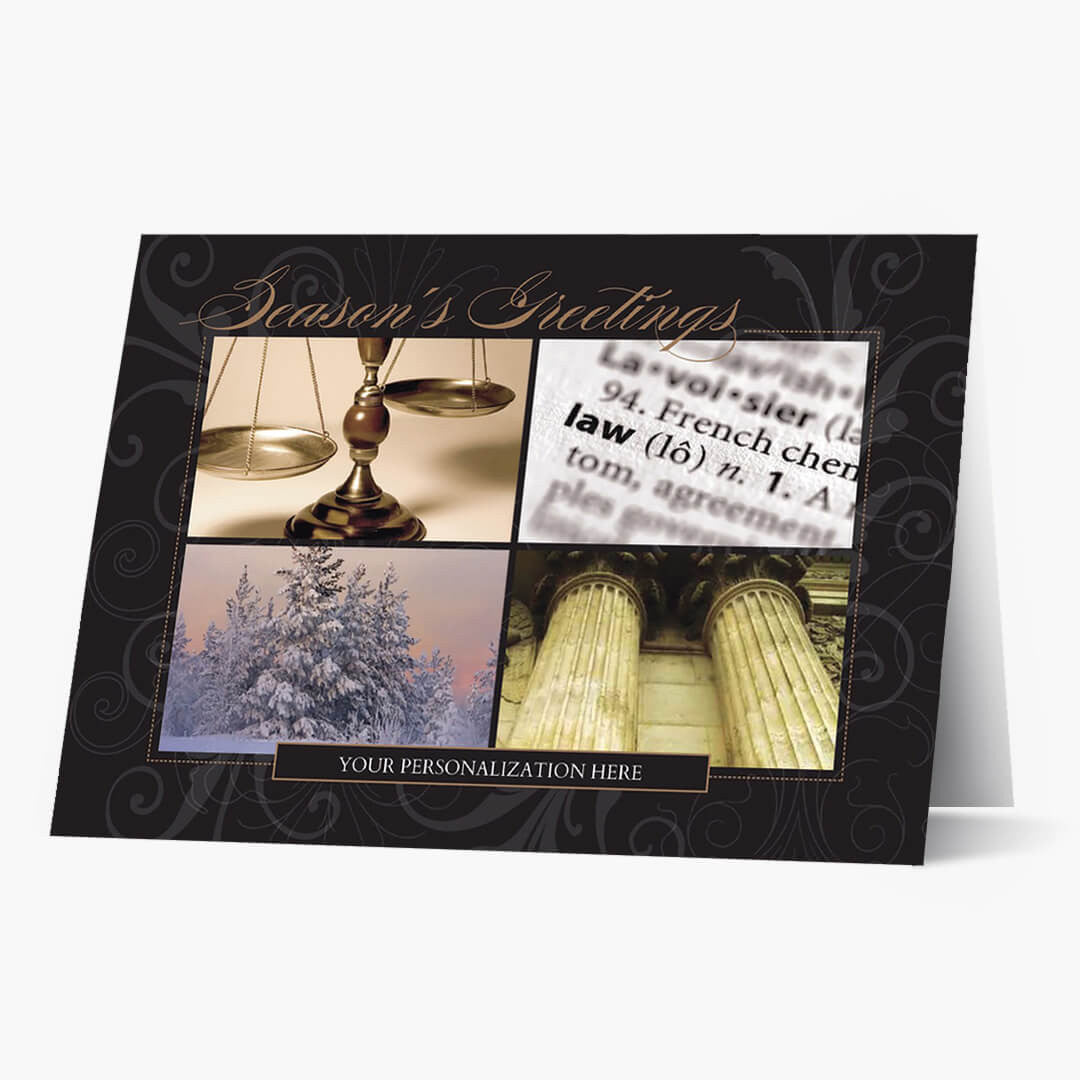 Windows of Justice Holiday Card