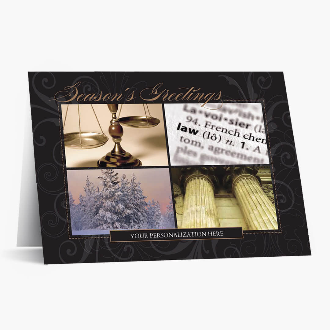 Windows of Justice Holiday Card