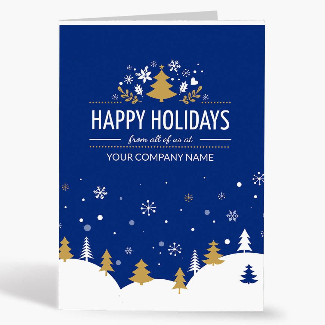 Winter Icons Holiday Card