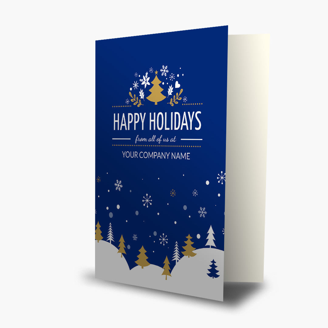 Winter Icons Holiday Card