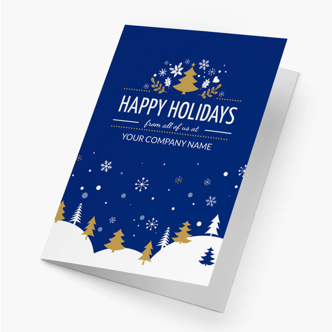 Winter Icons Holiday Card