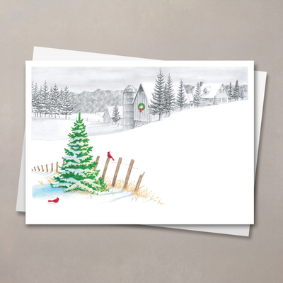 Winter Pencil Sketch