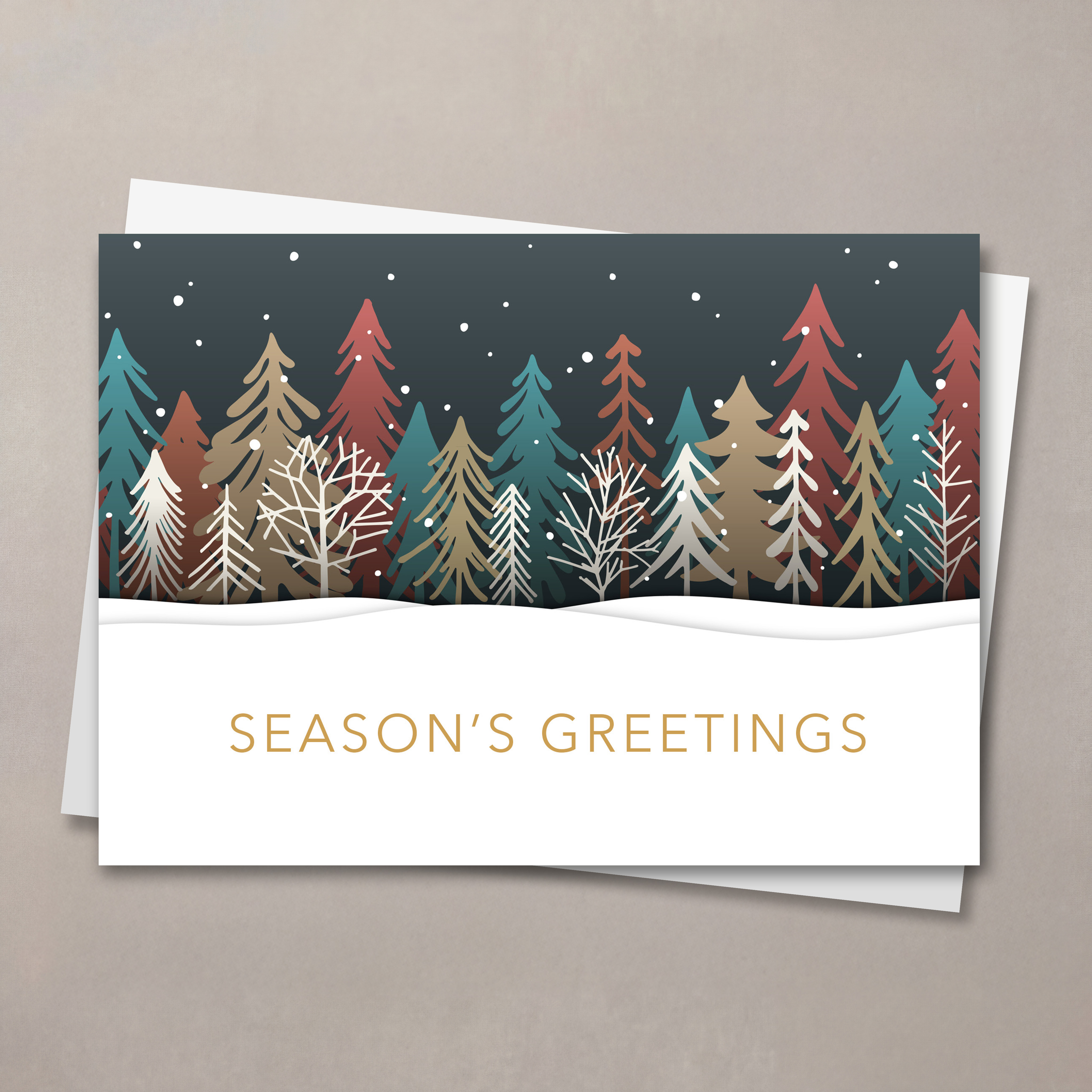 Winter Tree Greetings