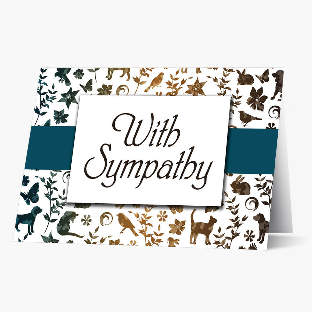 Wrapped With Sympathy Card