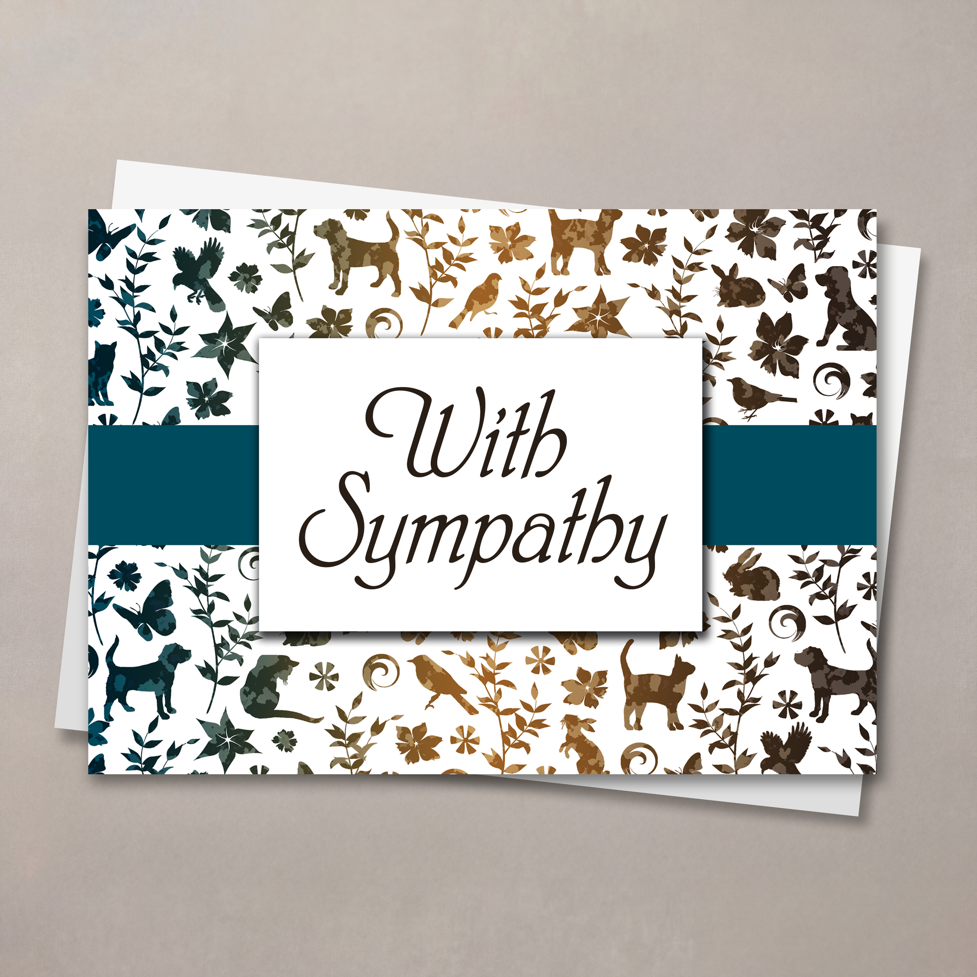 Wrapped With Sympathy Card