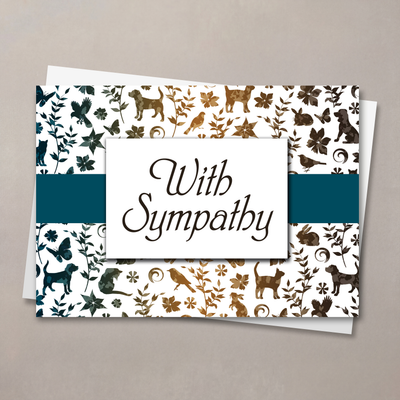 Wrapped With Sympathy Card