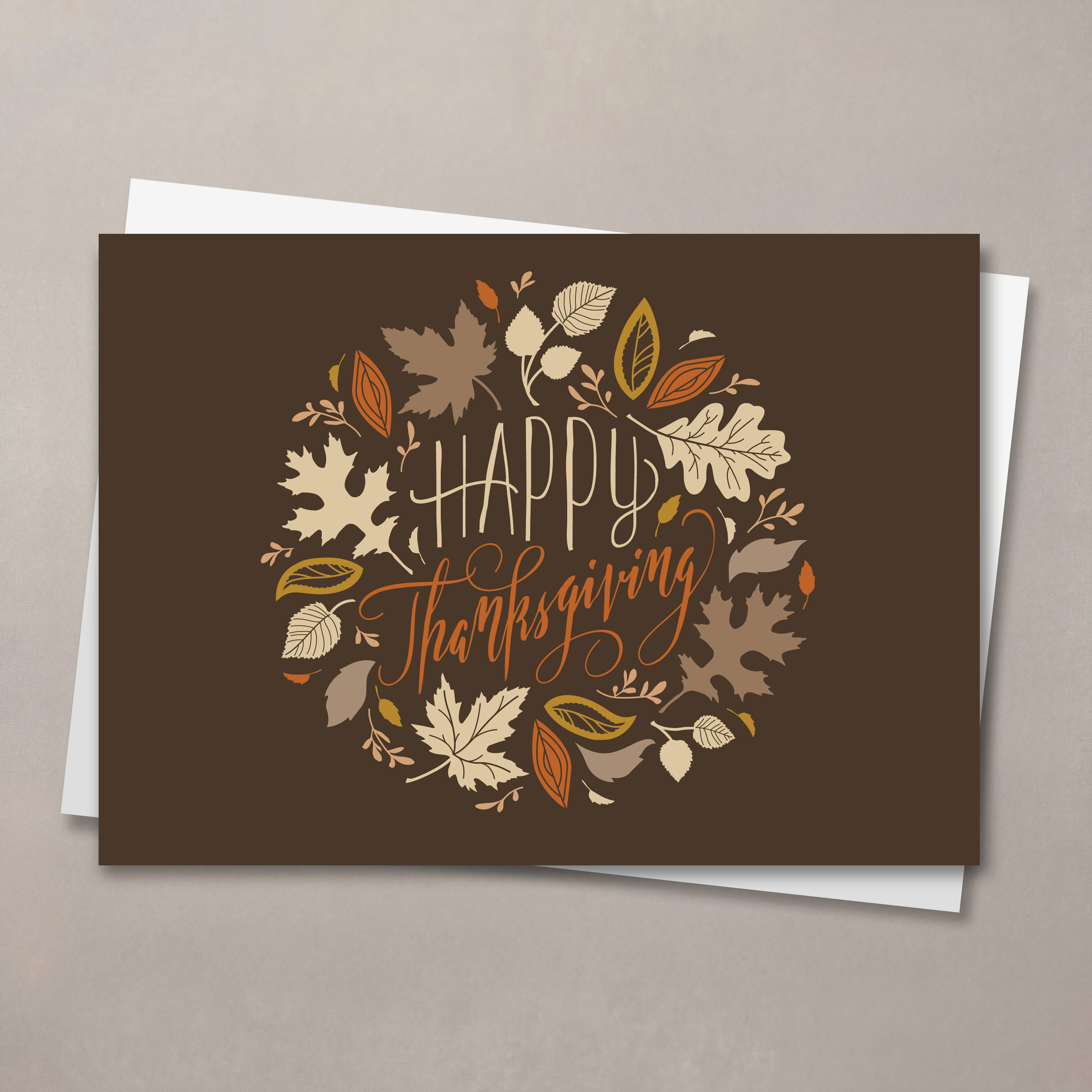 Wreath of Thanksgiving Card