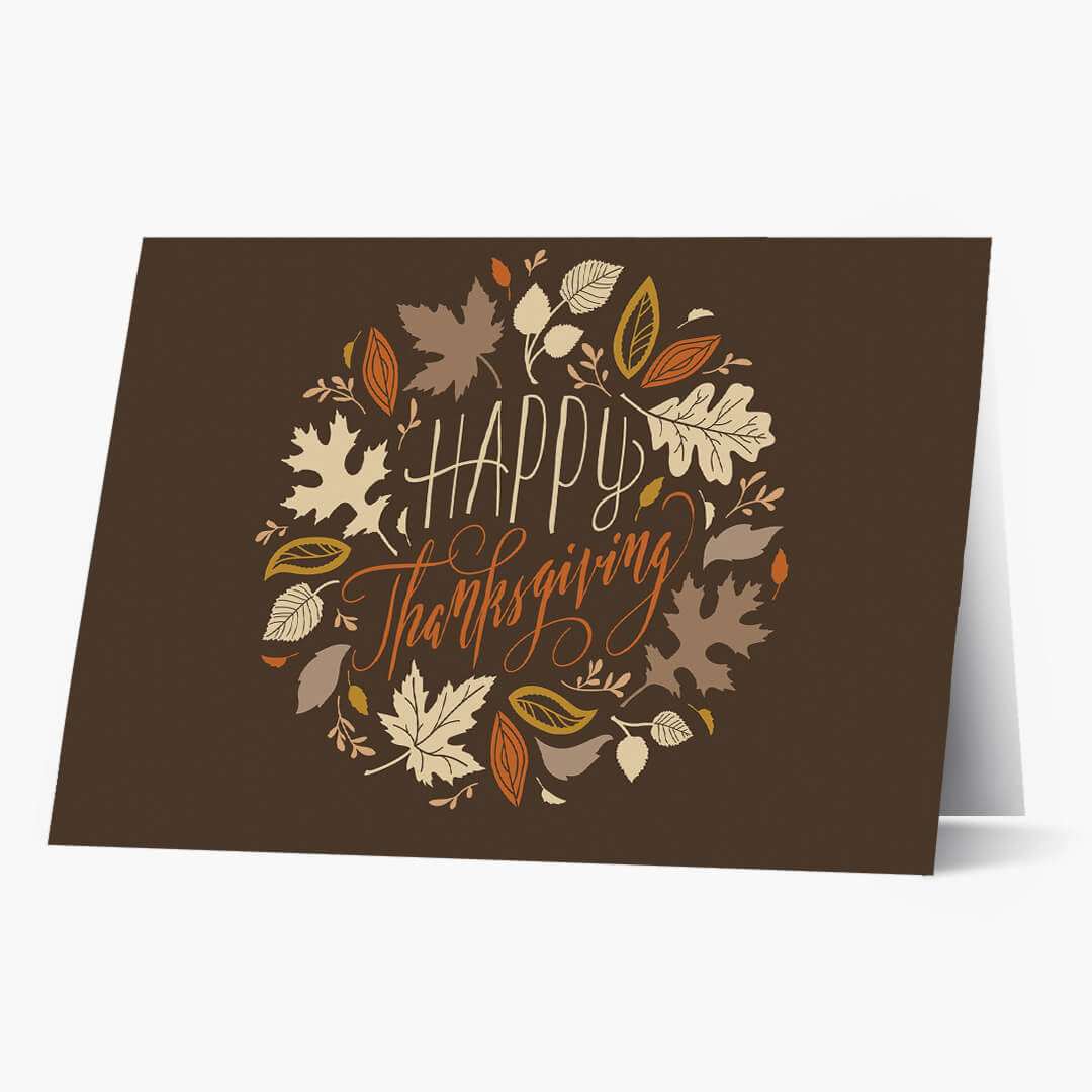 Wreath of Thanksgiving Card