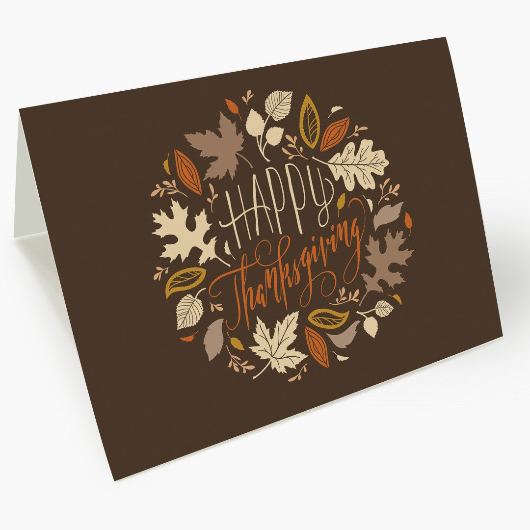 Wreath of Thanksgiving Card